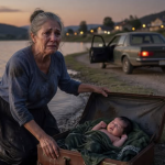 She Saw Her Son’s Widow Throw a Heavy Suitcase Into the Lake… Then She Opened It and Found a Baby Still Breathing